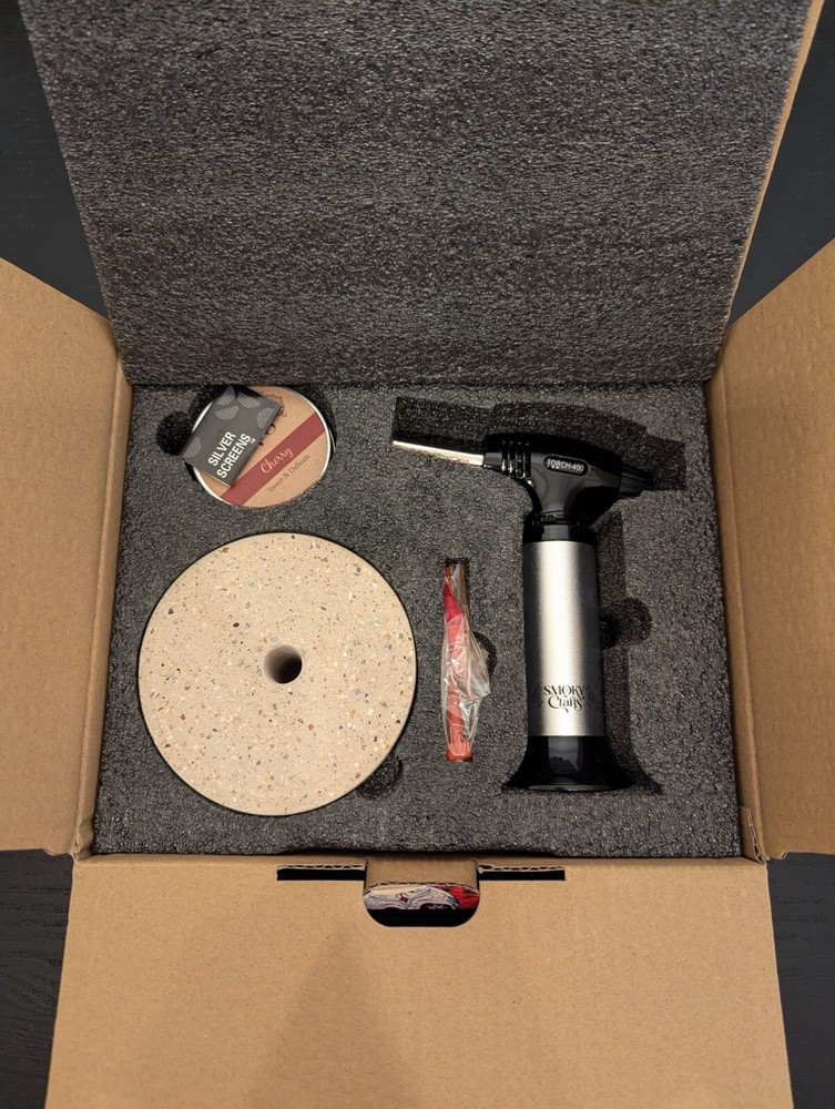 cocktail smoker kit with torch