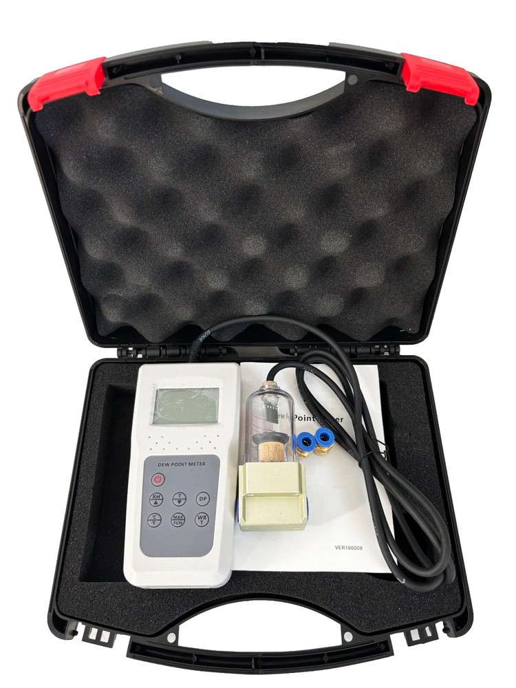 Dew Point Meter Dew Point Analyzer with Dew Point Temperature Resolution 0.1°C
