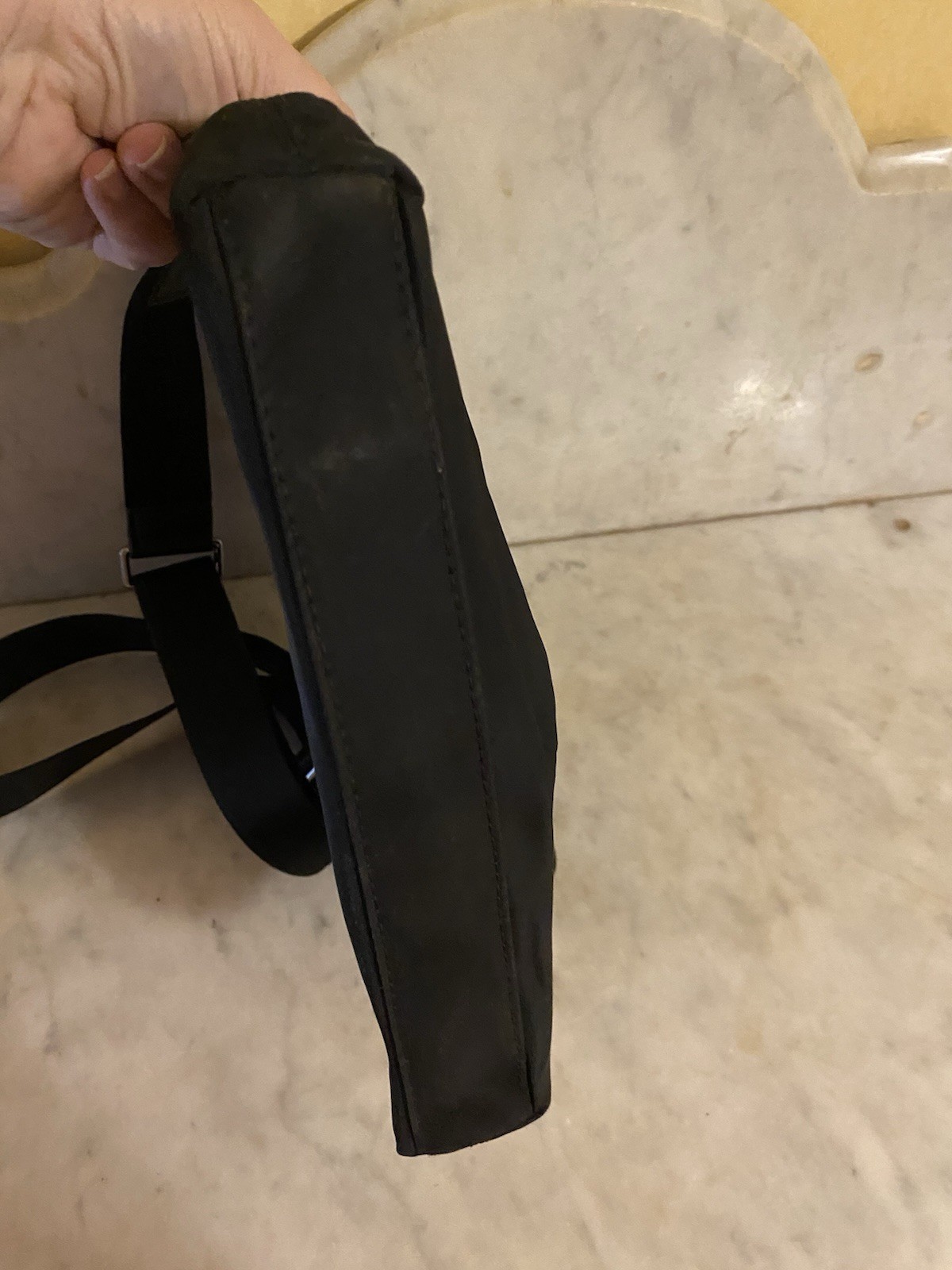 Michael Kors Black Nylon Jet Set Travel Crossbody Bag Silver Hardware