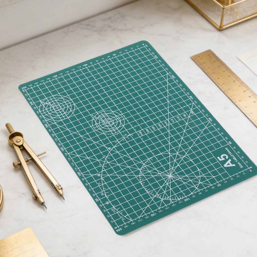 Double Sided Marking Cutting Board Mat for Models Craft Table Protector