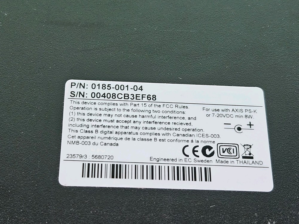 Axis 241Q 4 Channel Network Video Server