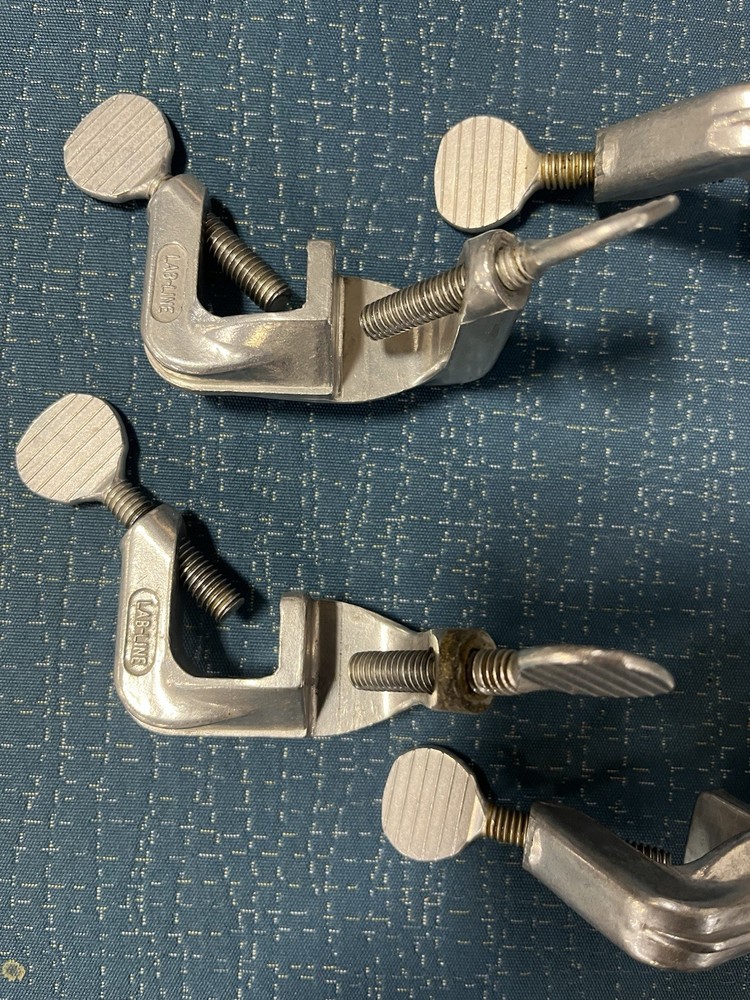 Lab Line Two-Way Double Clamp