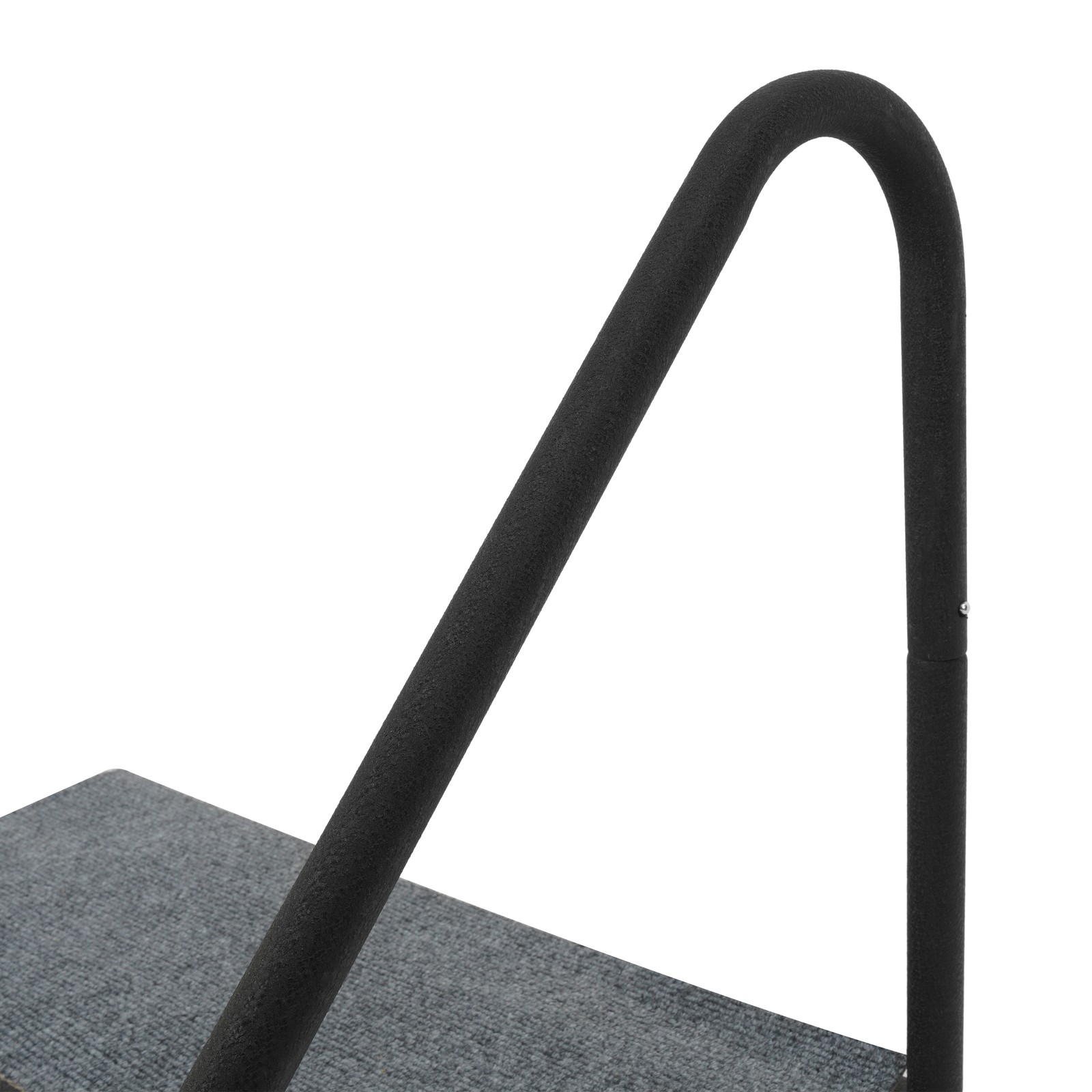 2 Steps Ladder RV Step w/Handrail For Trailer Travel Camper Mobile Home Stairs