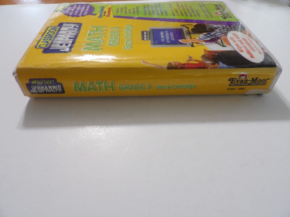 Classroom Jeopardy 3rd Grade Math Game Cartridge
