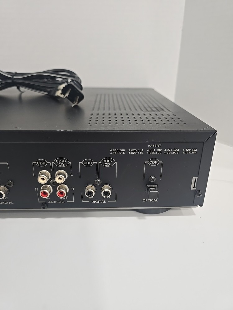 Philips CDR 765 Audio Compact Disc Recorder Tested WORKING / No Remote