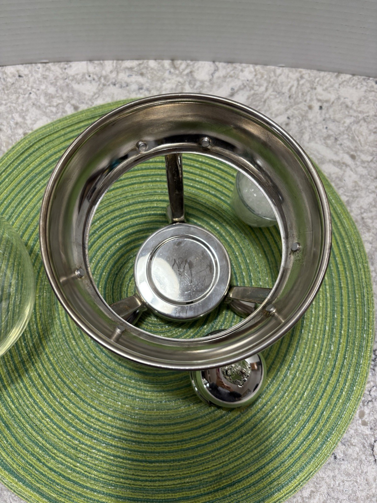 Silverplated COFFEE CARAFE Footed 8 C Vintage 1991 Intl. Silver Co. NEW OPEN BOX