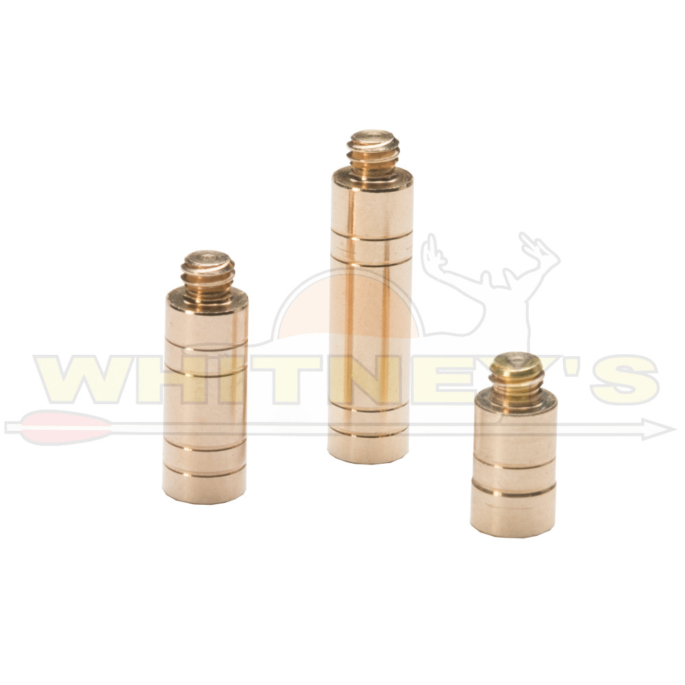 Black Eagle .2445 Screw-In Brass Insert Weights - 30gr. - 12pk - 9