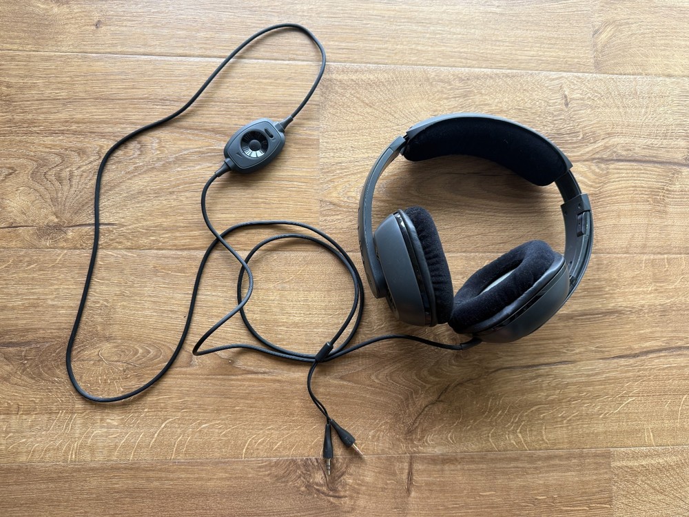 Plantronics Gamecom Surround Sound Headset missing USB adapter Tested Works