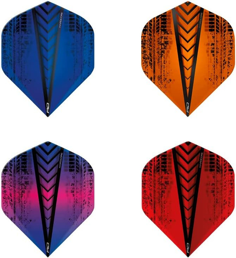 Hardcore Selection Pack Extra Thick Standard Dart Flights