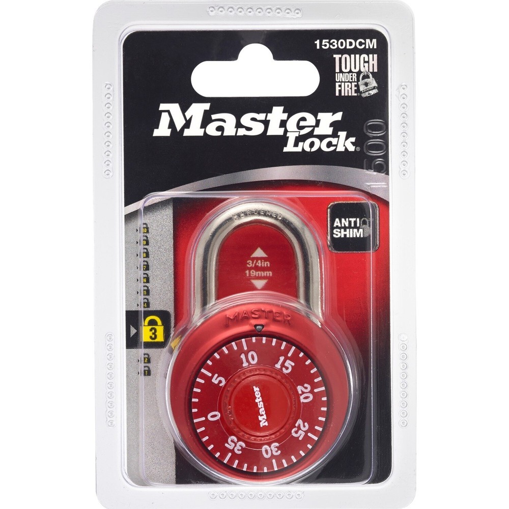 Master Lock Combination Padlock 1530DCM