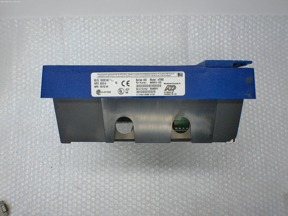 ADP 8600615-427 TIME CLOCK UNMP