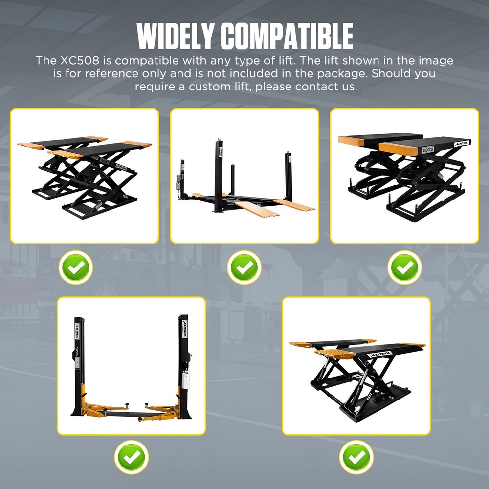 AUTOOL XC508 3D Wheel Alignment Machine Fully Automatic Tire Aligner System 110V
