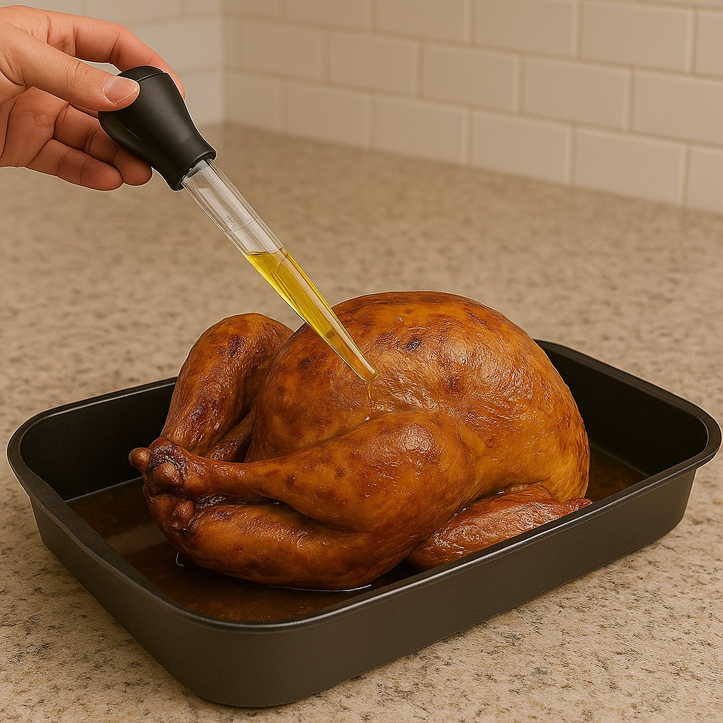2-Pack Turkey Basters Heat-Resistant BPA-Free Food-Grade Cooking Tools for Roast