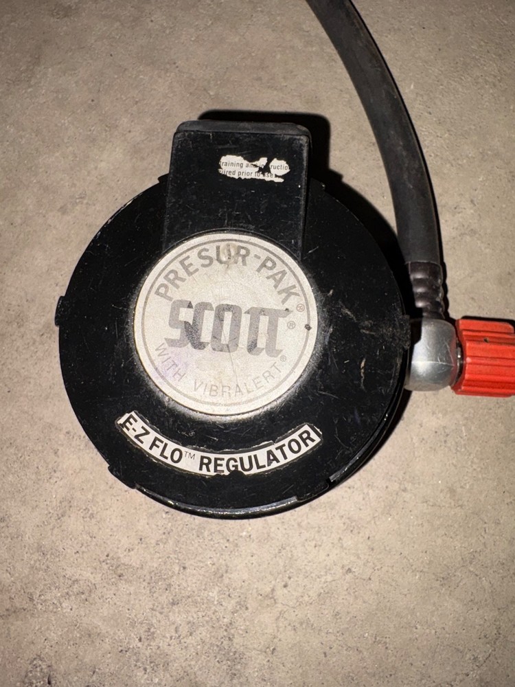 Scott SCBA Pressure Pak E-Z Flo Regulator