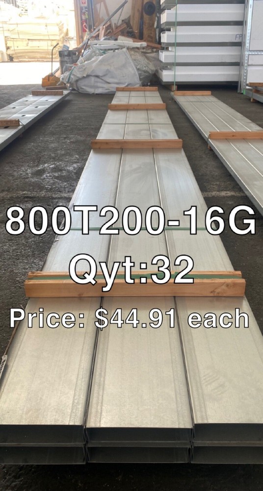 New Construction Materials! Structural Studs & Tracks