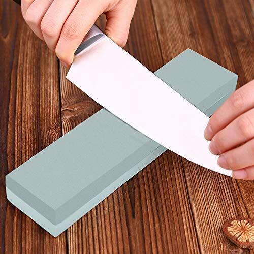 Knife Sharpening 1000/6000 Grit Stone Kitchen Double Side Polishing Sharpener US
