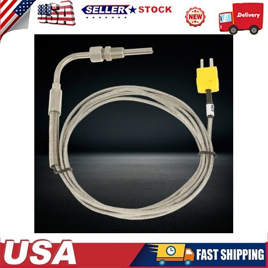 EGT K-Type Thermocouple,Exhaust Probe High Temperature Sensors 1/8" NPT Threads