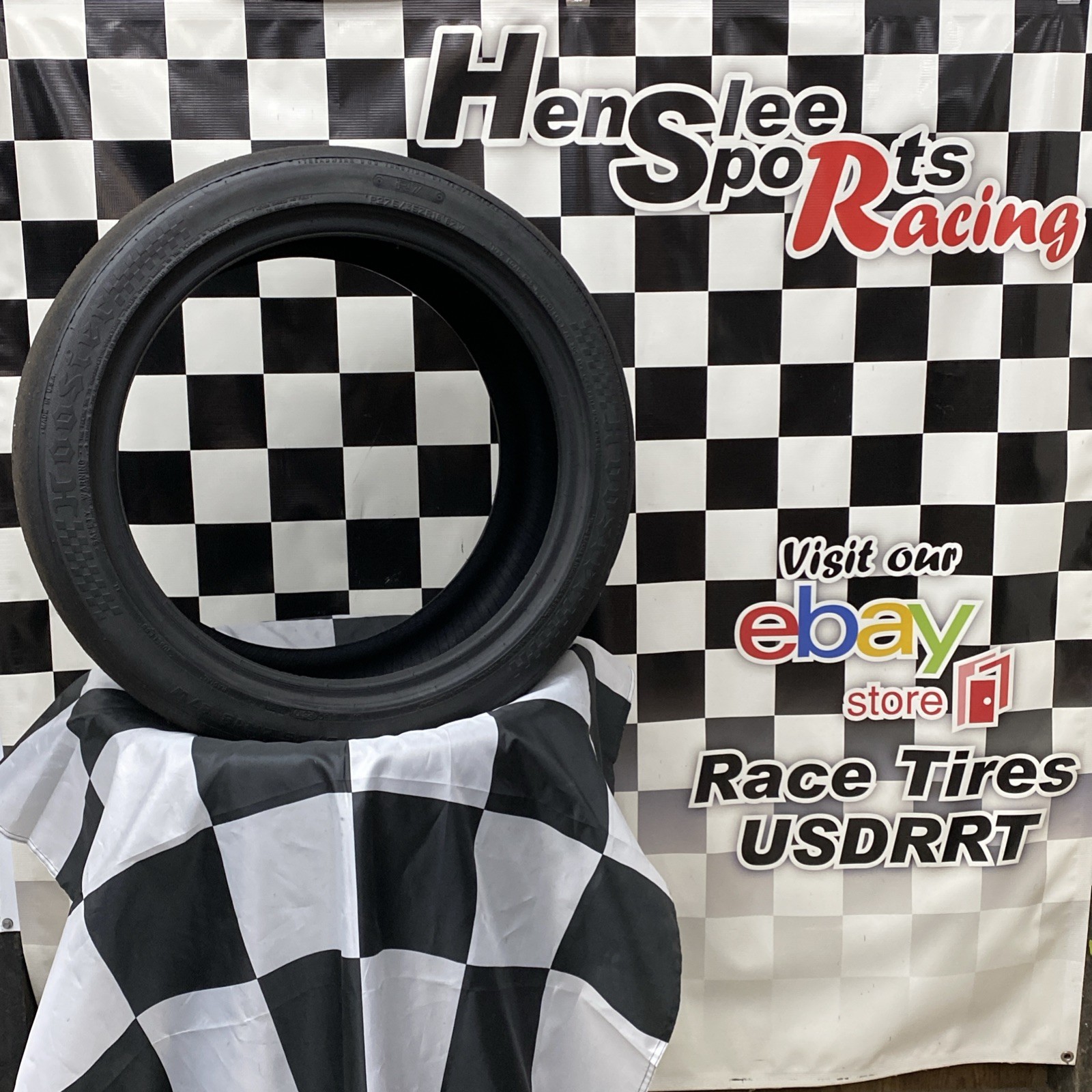 347-1 USDRRT HOOSIER DOT Road Race Tire 275/35 ZR18 R7