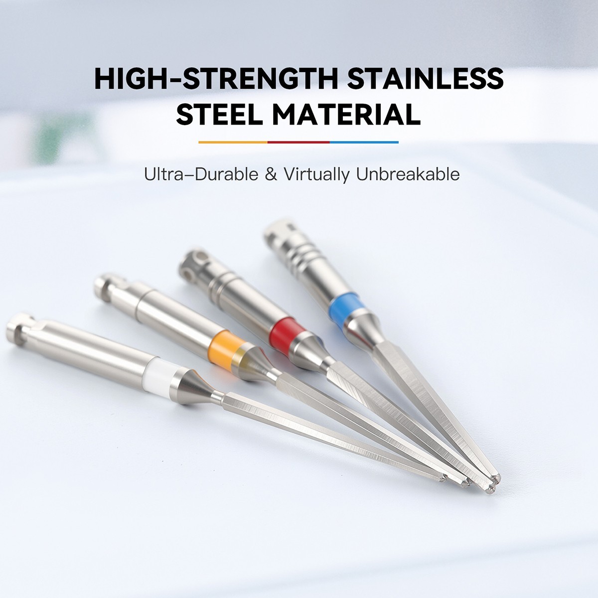 Dental Endodontic F Drill Reamers Fiber Post Drills Reamer 32mm 1-4# AZDENT