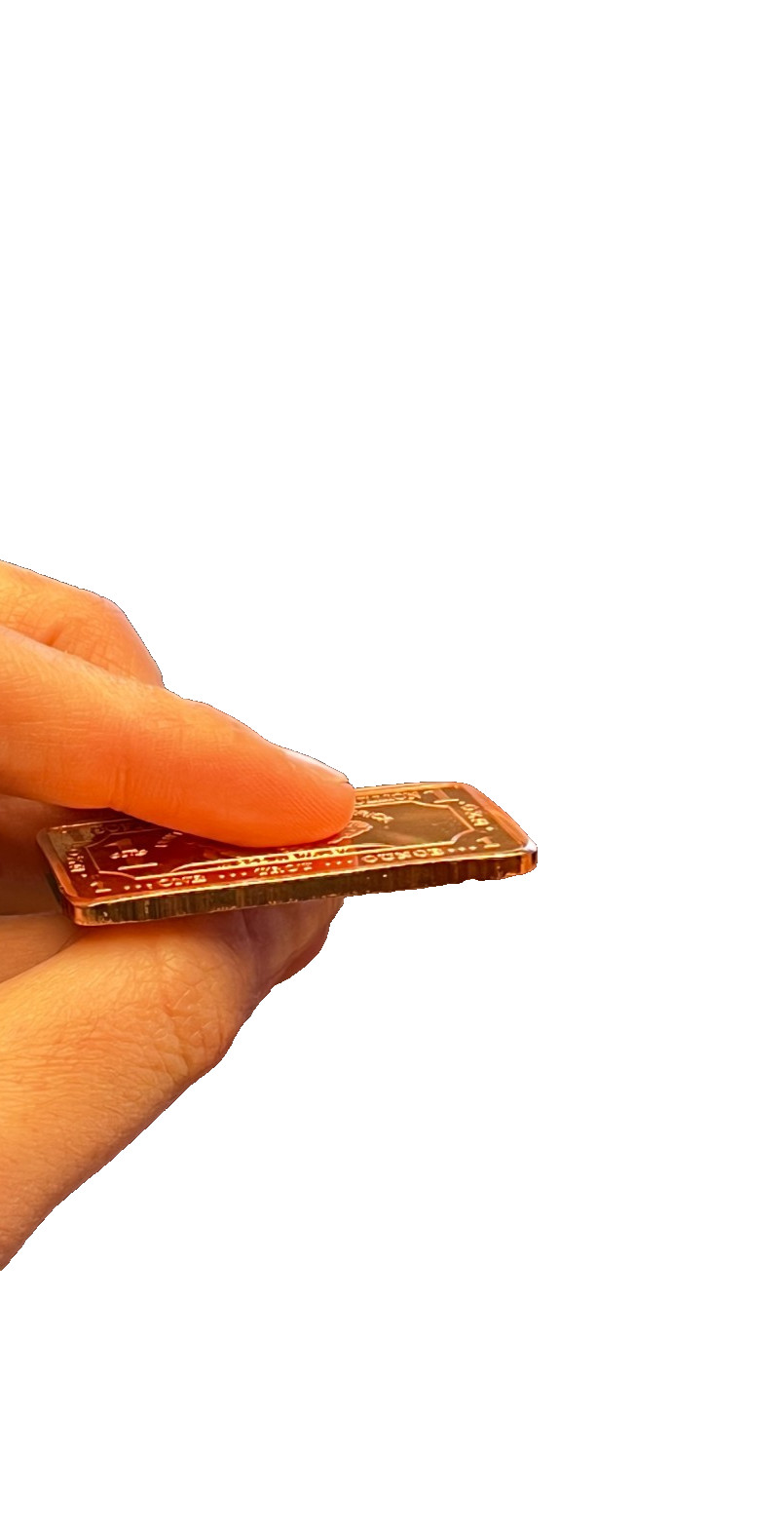 1 Troy oz .999 Copper Bullion Bar American Buffalo Pure Fine Solid Metal Ingot