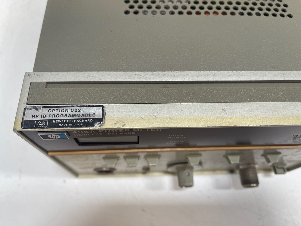 HP MODEL 436A POWER METER OPT. 022 #2