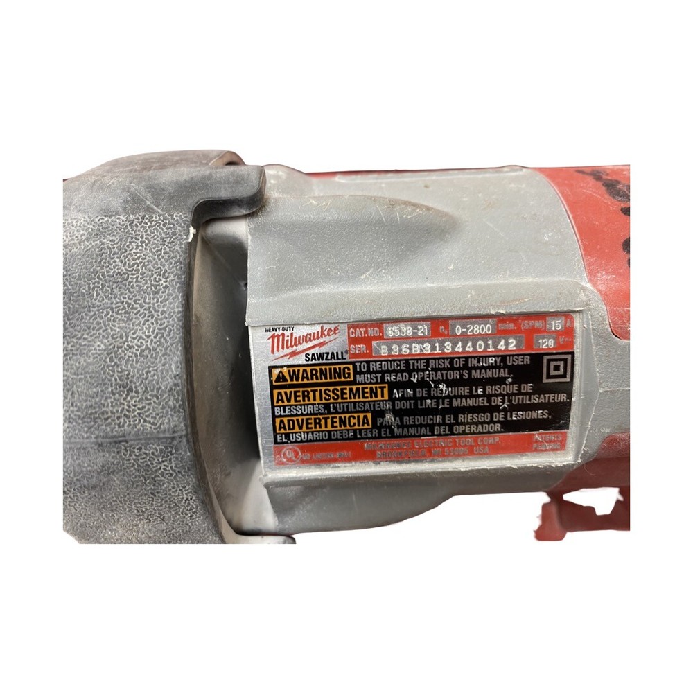 MILWAUKEE TOOLS 6538-21 (WLJ005677)