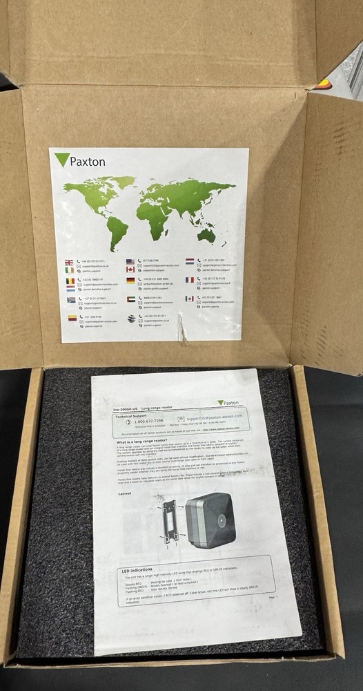 Paxton 313-110-US Proximity Long Range Reader for Car Park Access Points EUC