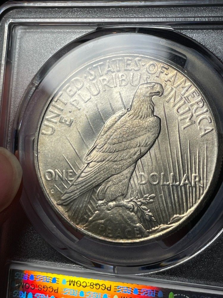 1925-S PCGS MS64 Peace Silver Dollar Tough Date