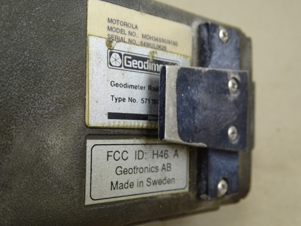 Geodimeter Pro Faceplate & Accessories ,