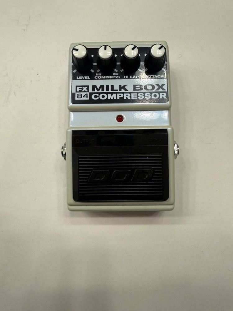 DOD Digitech FX84 Milk Box Compressor Sustainer Milkbox Guitar Effect Pedal