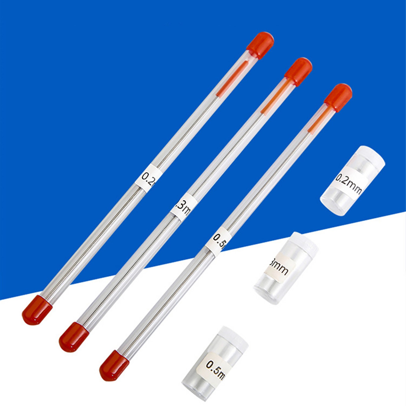 0.2/0.3/0.5mm Airbrush Nozzle Needle Set for Airbrushes Spray Gun Replacement