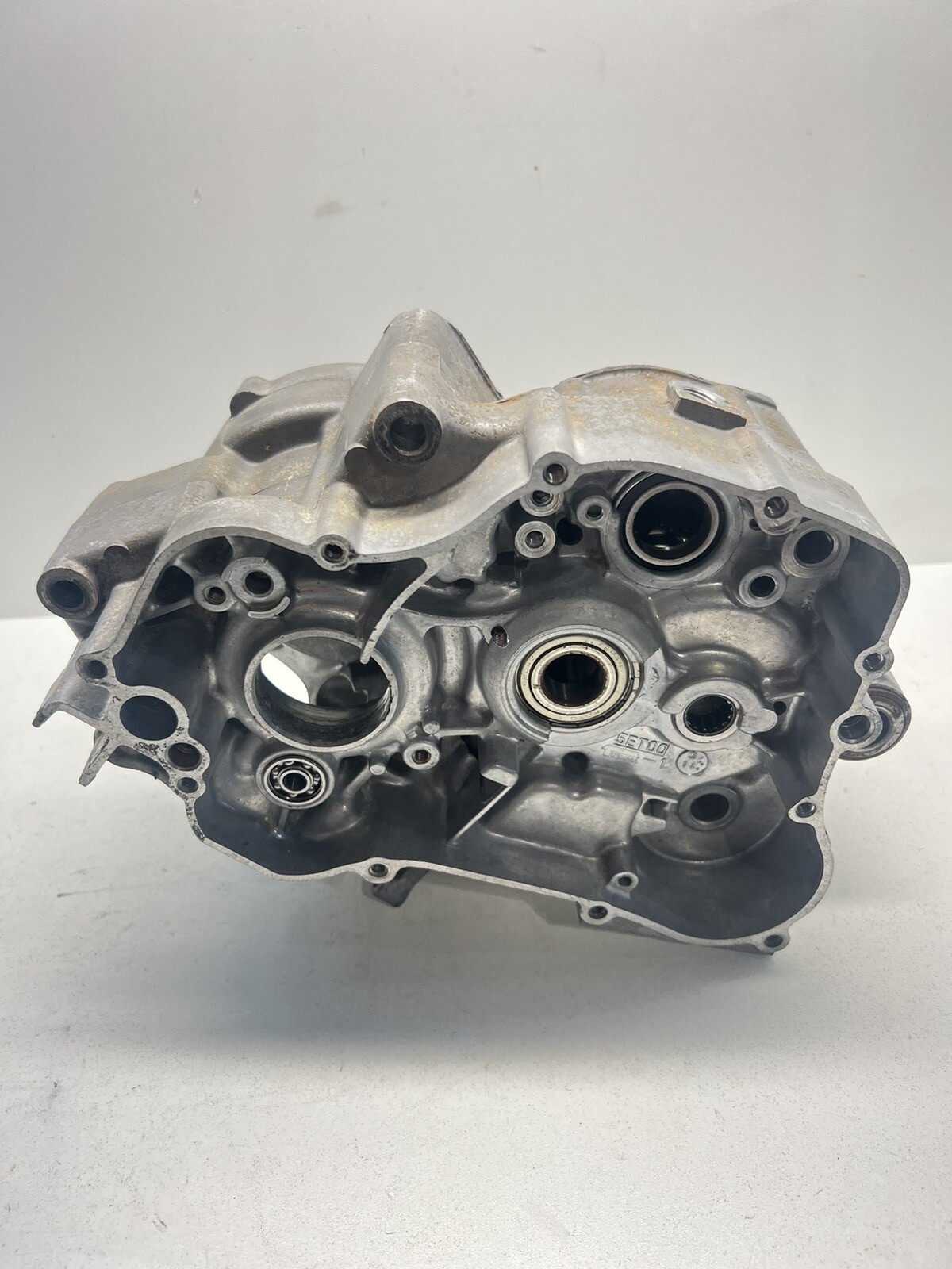 1999 Yamaha YZ125 Engine Cases Set Left Right Bottom End !BROKEN STUD!