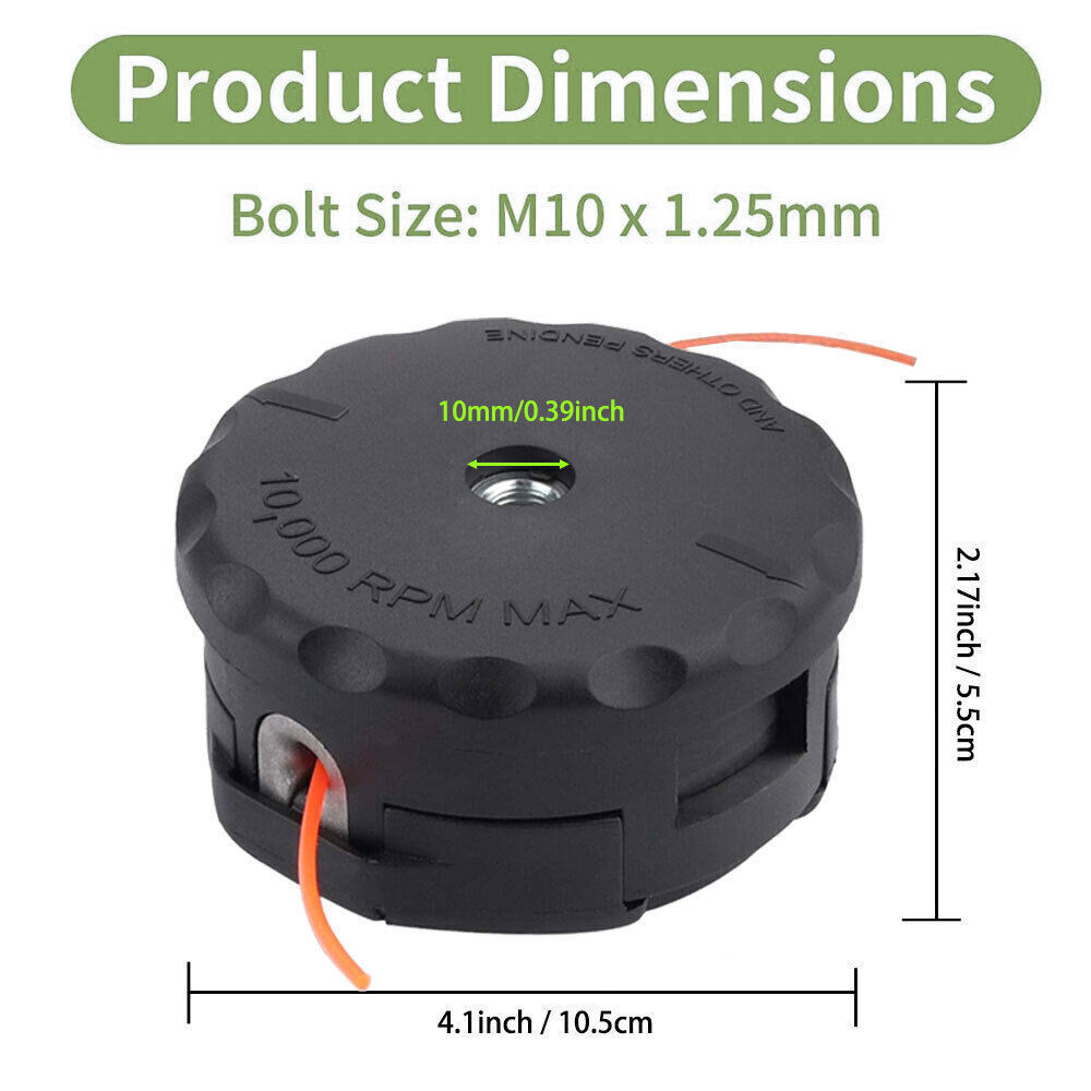 1-20PCS For Echo Speed Feed 400 SRM-225 SRM-230 SRM-2620 Weed Eater Trimmer Head