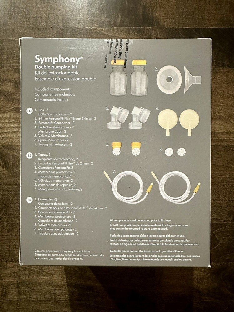 Medela Symphony Double Pumping Kit System, Made Without BPA