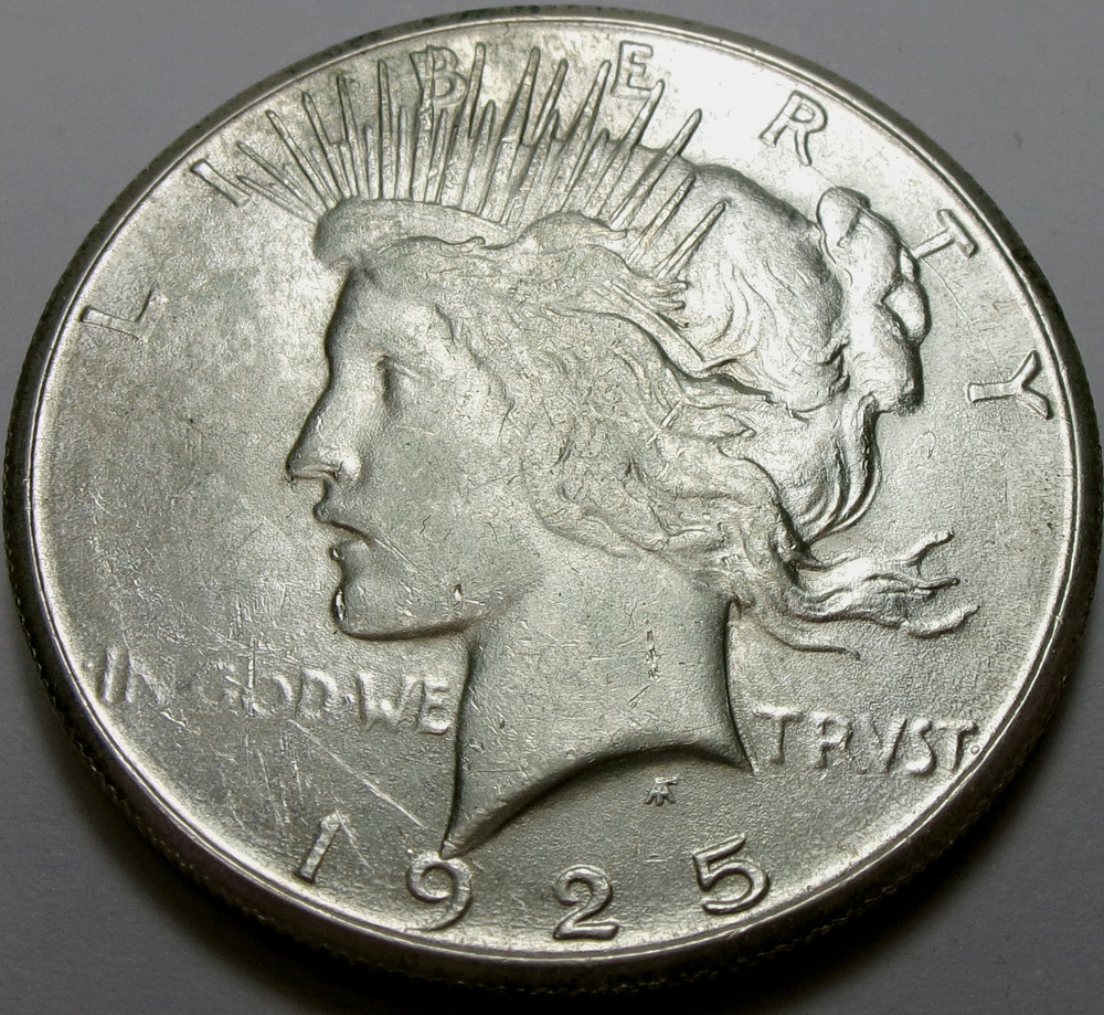 1925-S Peace Silver Dollar