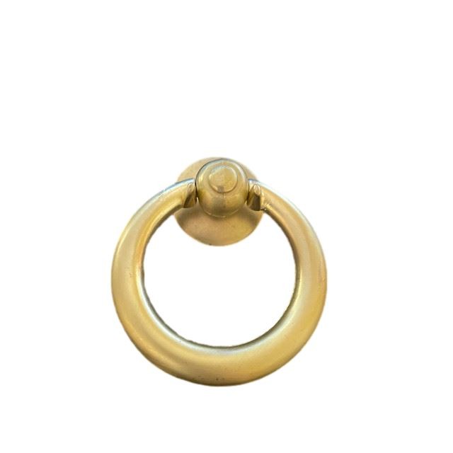 1-7/8" Large Ring Pull Satin Brass