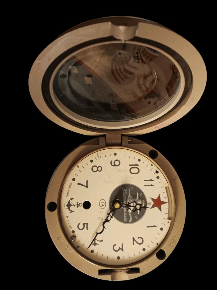 WWII Soviet Navy Submarine Clocks