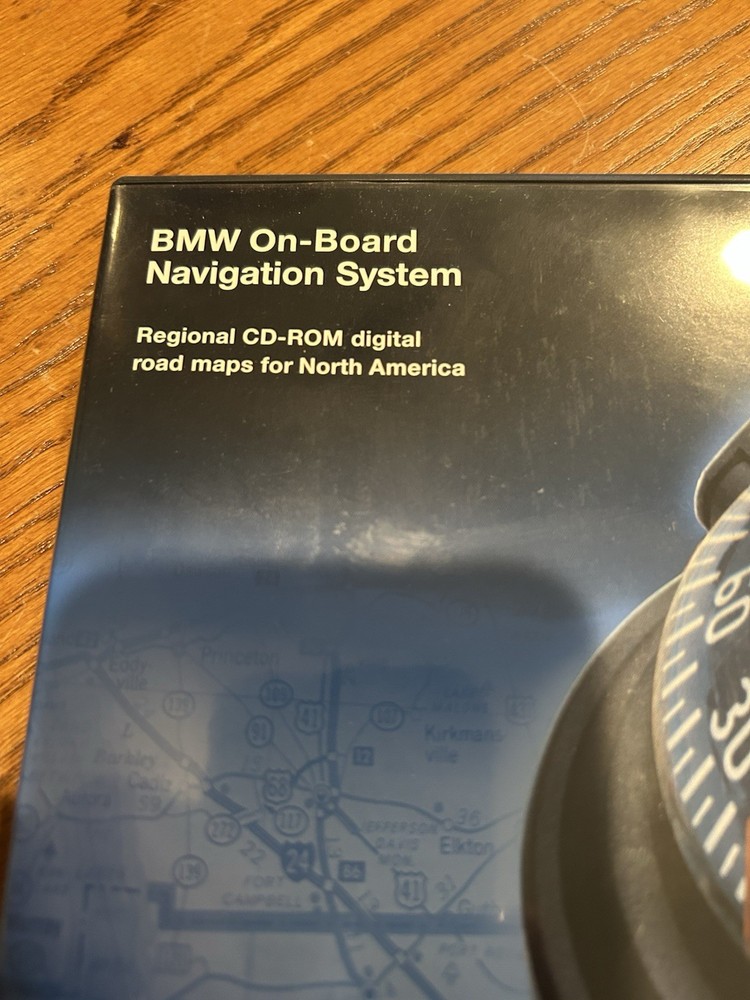 BMW NAV CD Map 5 Midwest & Ohio Valley 2001-01