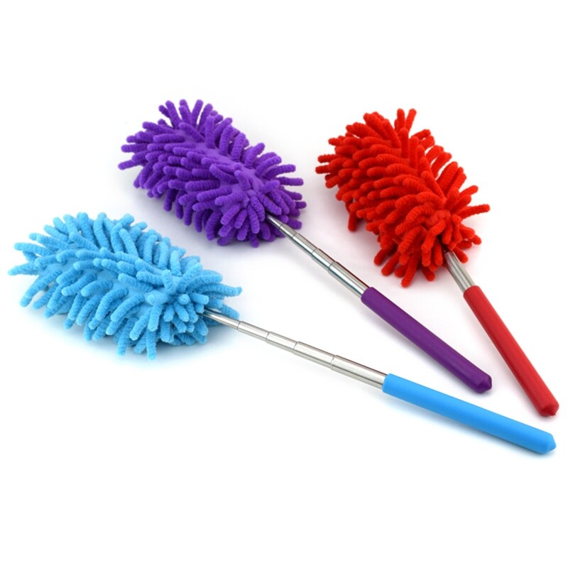 Extendable Chenille Duster Long Telescopic Duster Magic Static Duster Brush