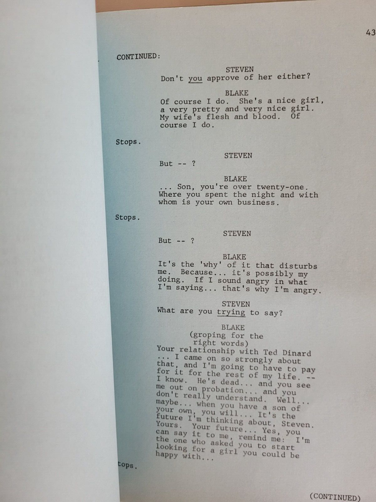 Dynasty Episode 20 Script 1981 Joan Collins Heather Locklear Linda Evans Final