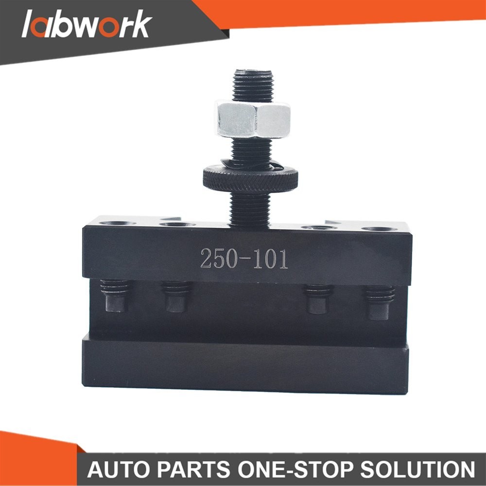 Labwork 6 Pc AXA 250-111 Set Wedge Type Quick Change Tool Post Swing Dia 12"