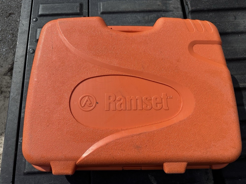 RAMSET SA270 POWDER ACTUATED FASTNER w CASE & EXTRAS *untested
