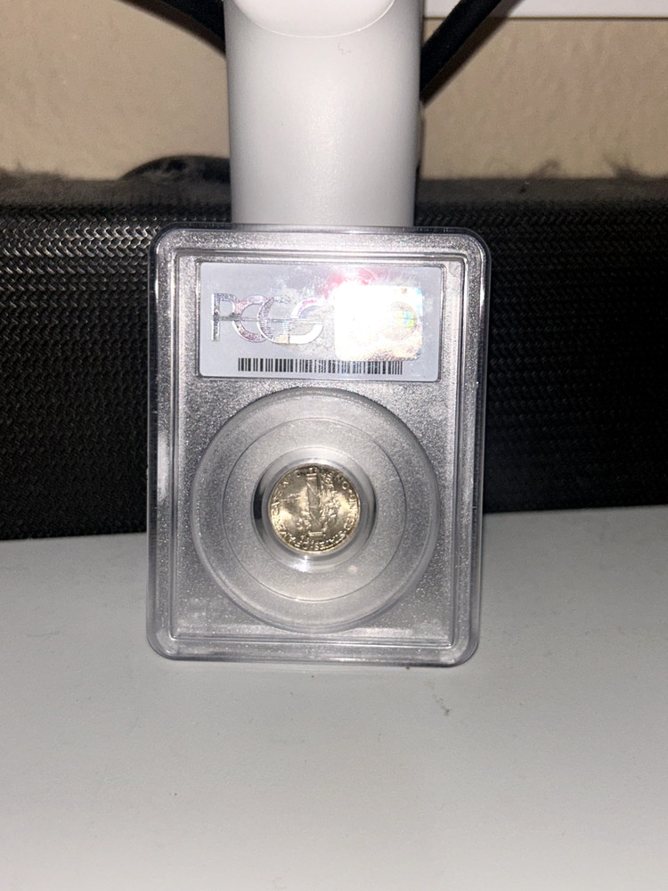 1945-S Mercury Dime Micro S PCGS MS65