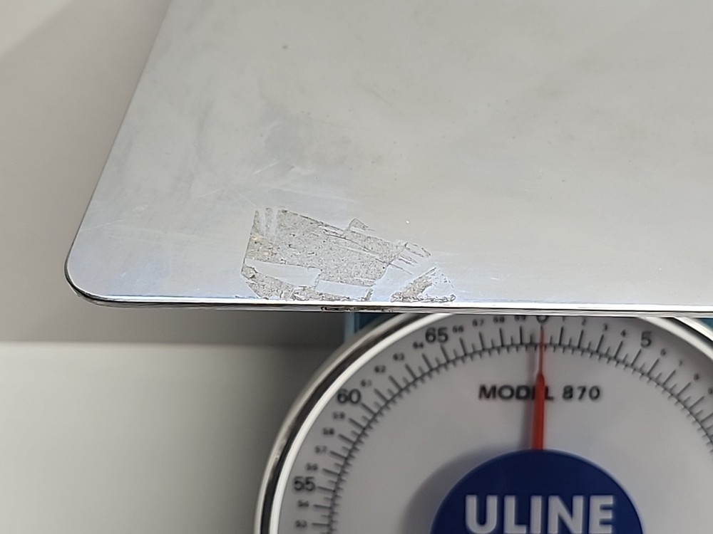 Uline Platform Dial Scale Model 870 - 70 lbs x 4 ozTemperature Compensated