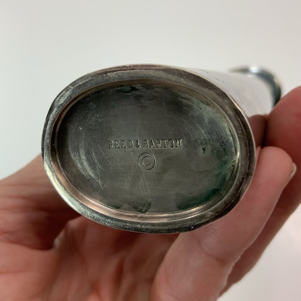 Vintage Reed & Barton Bud 8” tall