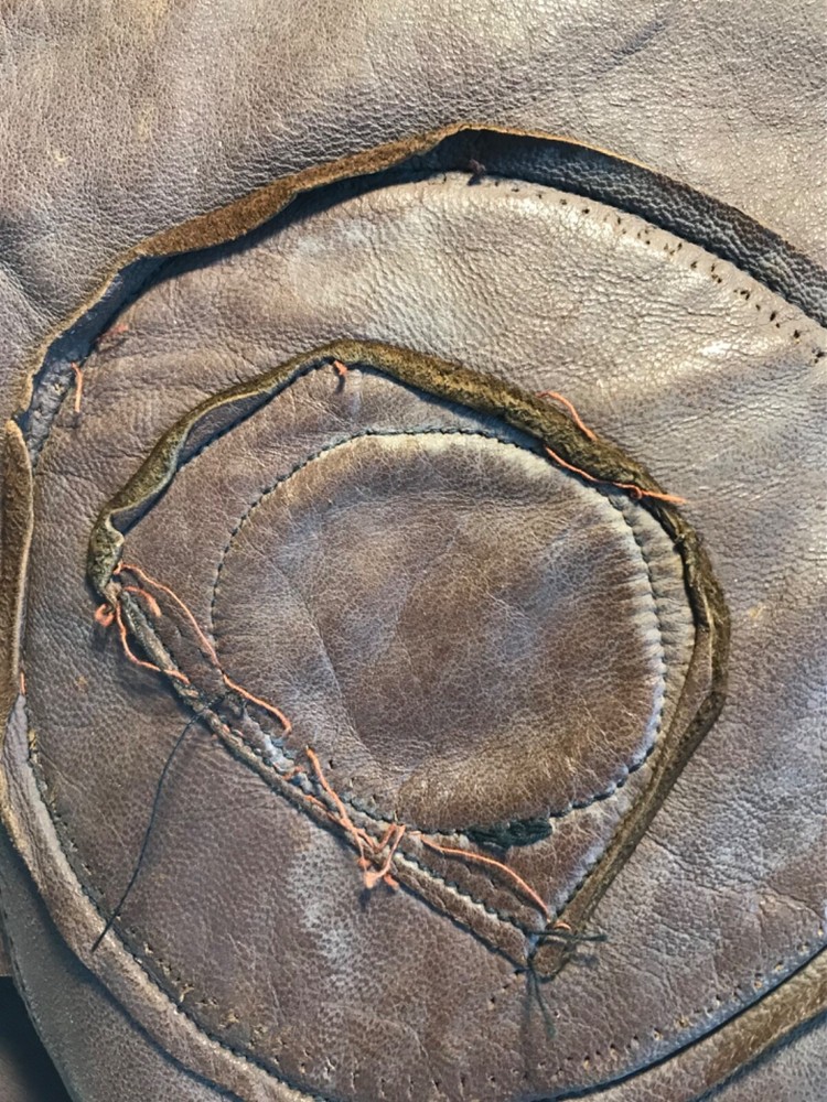WW2 RCAF Modified Type B Leather Pilots Helmet