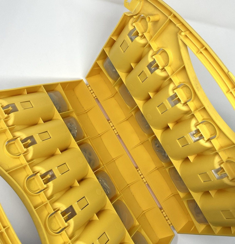 Vintage Pro-Pack Assorted Screws Caddy Carrying Case with Handle