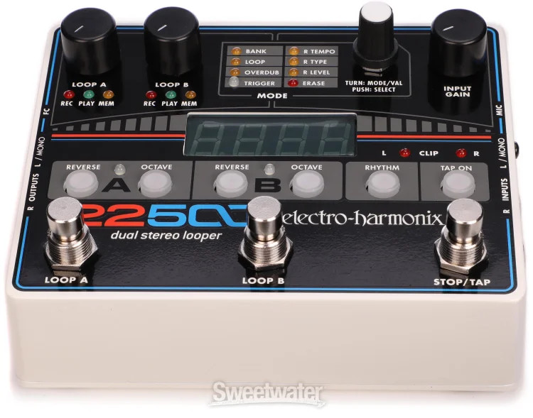 Electro-Harmonix 22500 Dual Stereo Looper Pedal