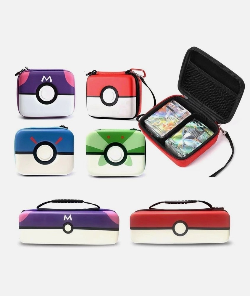 Pokémon Trading Card Carry Case Hard Shell Storage Box