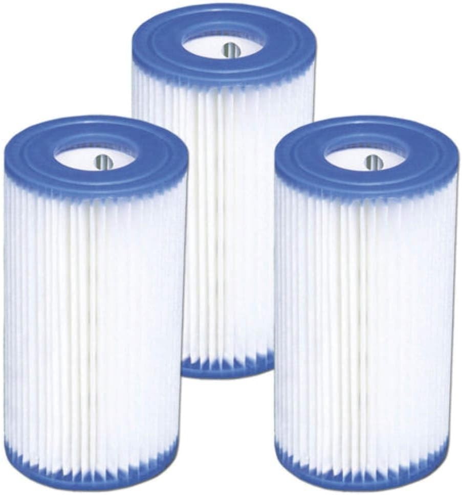 Intex 29000 Type A Replacement Pool Filter Cartridge 3 Pack